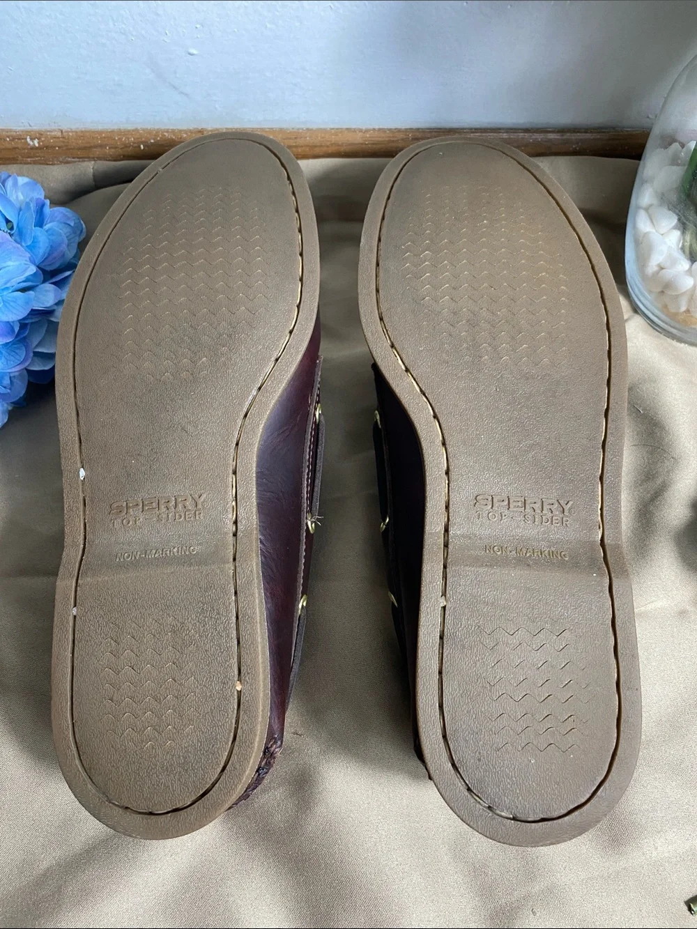 Sperry Top-Sider Mens A/O Boat Shoes 0195214 Medium Brown Leather Size 10M